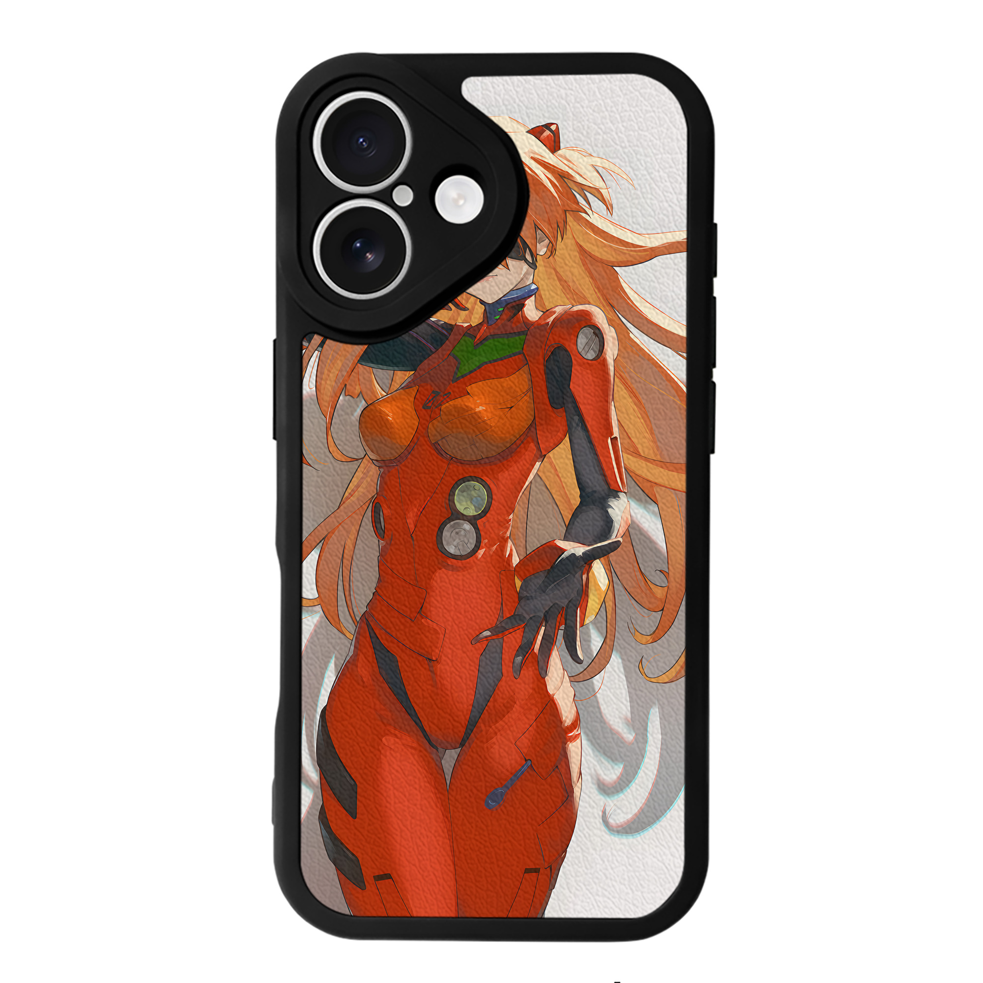 （画像用） EVA 新世紀エヴァンゲリオン 【iPhone 16シリーズ対応】シリコンスマホケース（レザー調） 材質：シリコン